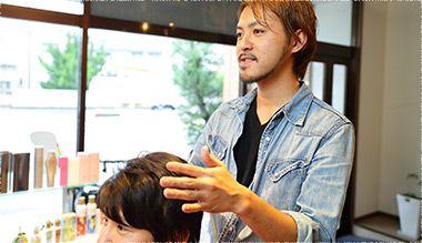 お客様に合うヘアスタイルをご提供